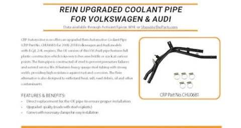 Rein Coolant Pipe This Just In