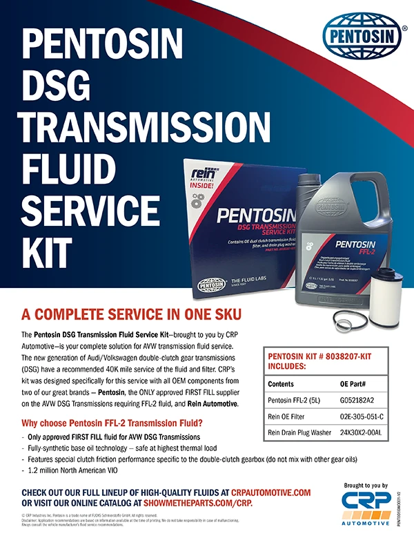 Pentosin DSG Kit Flyer 2023