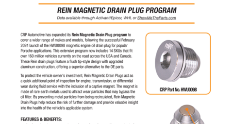 TJI Mag Drain Plugs