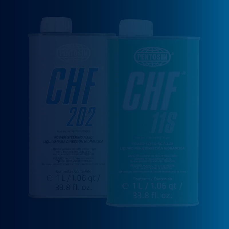 Pentosin Hydraulic Fluid cans of CHF 11S and CHF 202