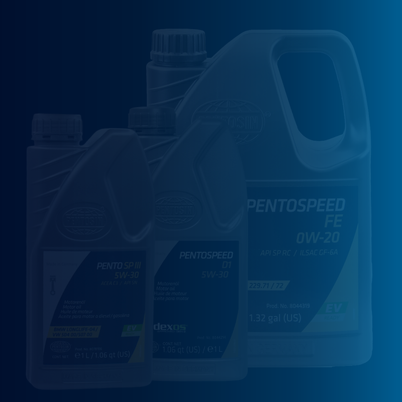 Pentosin Motor Oil bottles