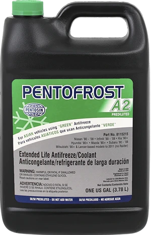 1 gallon bottle of Pentofrost A2 Prediluted Antifreeze