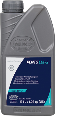 1 liter bottle of Pento EDF-2 transmission fluid