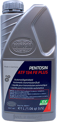 1 liter bottle of Pentosin ATF 134 FE PLUS transmission fluid