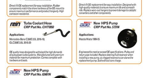 June New Parts Highlights document
