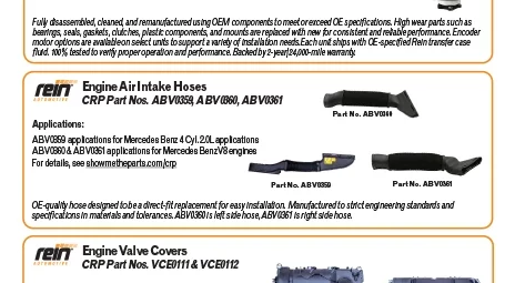 September new parts document