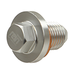 Rein magnetic oil drain plug for Chrysler, Dodge, Jeep, MINI, RAM, part number HWU0106.