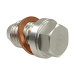 Rein magnetic oil drain plug for Mercedes-Benz, part number HWU0108.
