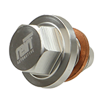 Rein magnetic oil drain plug for Infiniti, Lexus, Nissan, Toyota, part number HWU0112.